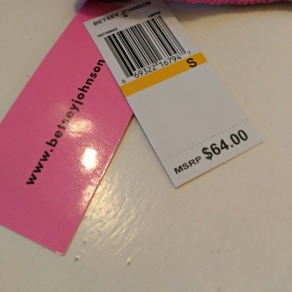 NWT Betsey Johnson Tropical Halter Swim Top - Picture 4 of 4